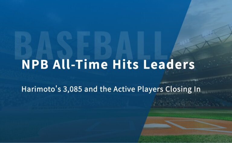 NPB All-Time Hits Leaders: Harimoto’s 3,085 and the Active Players Closing In